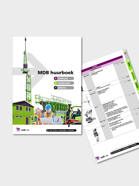 DTP-werk MDB boek